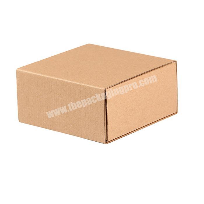 China Suppliers Brown Corrugated Cardboard Sheet Paper Box Packaging custom drawer box
