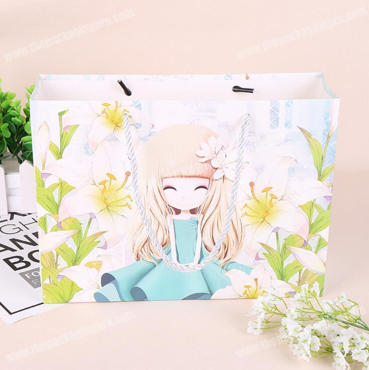 China suppliers products eco friendly custom cosmetic paper bag