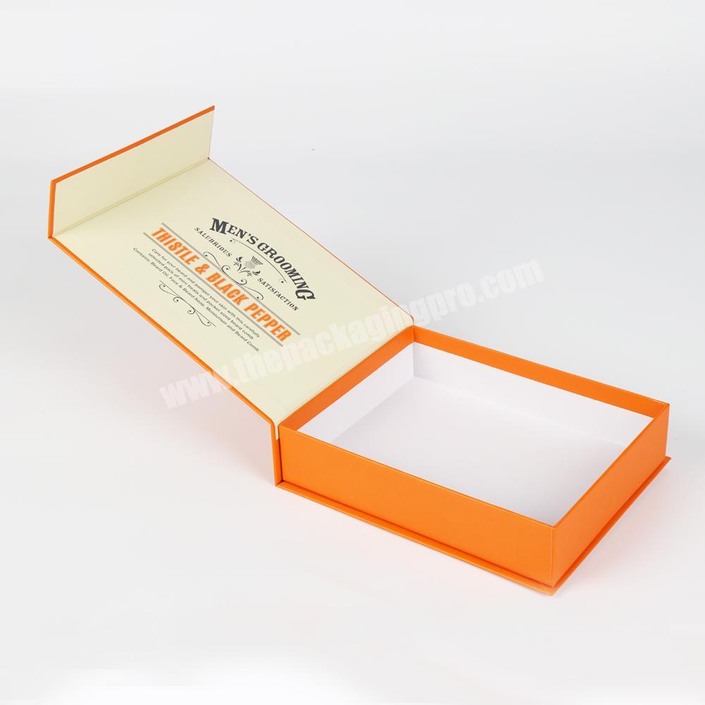 China suppliers retail custom logo luxury cardboard printed packaging boxes paper gift box with magnetic lid