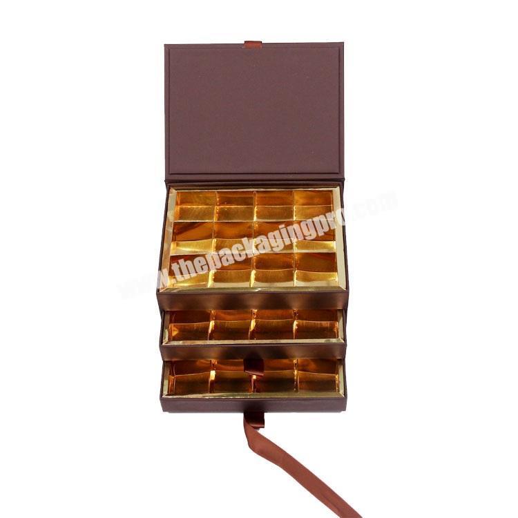China Wholesale chocolate pc mould paper cover panning packaging box