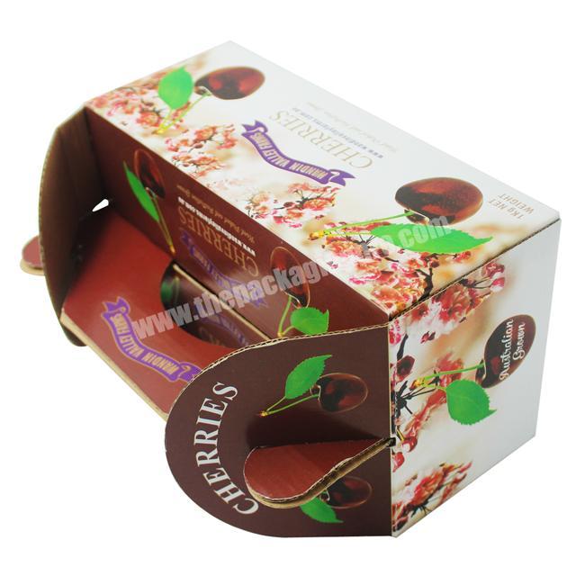China Wholesale High Quality Cardboard Corrugated Paper Fruit Box
