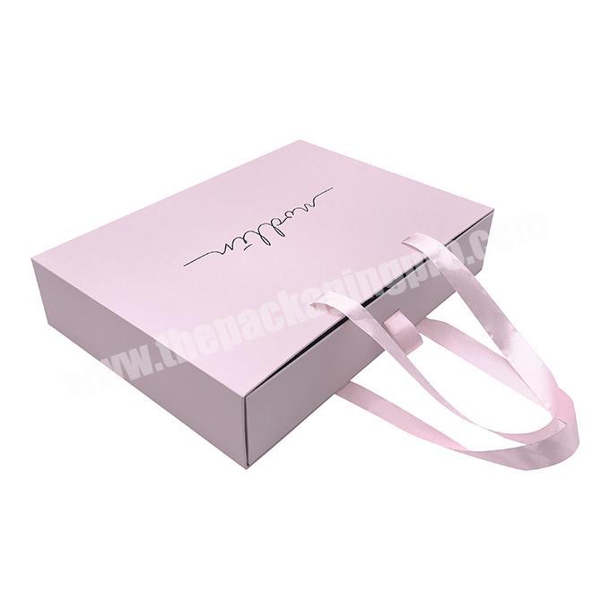 China wholesale underwear packaging boxes tie clip shipping container flat pack