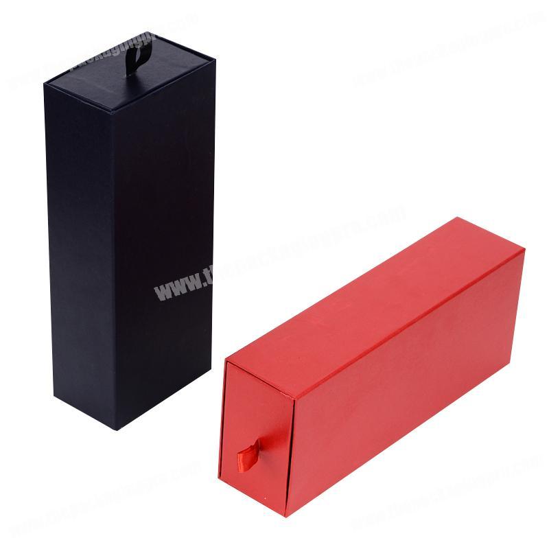 Chinese best supplier hardcover cardboard drawer packaging custom luxury sliding gift box