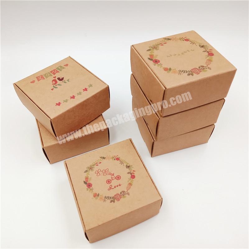 Chinese Factory Cheap Price Kraft Paper Packaging Soap Box Kraft Paper
