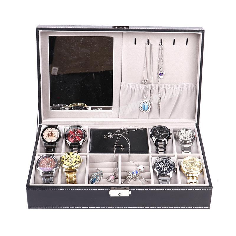 Chinese factory watch packaging box luxury watch collection box clear watch display boxes with a cheap price