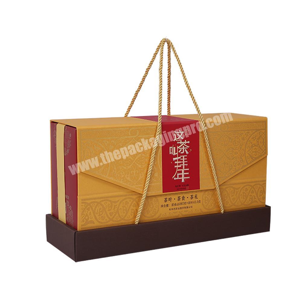 chinese gift logo custom printed paper cardboard boxes for tea packaging