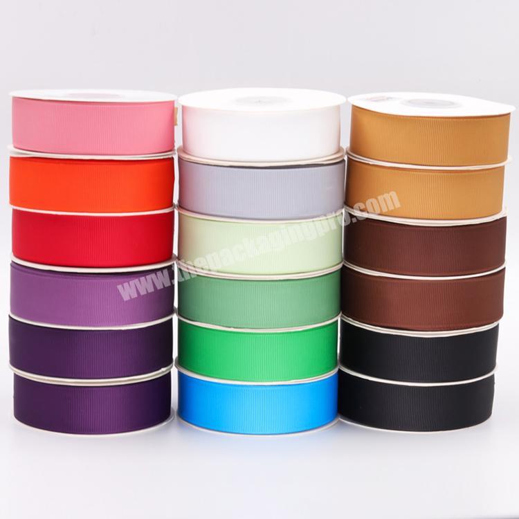 Manufacturer chinese handmade  wholesale  handmade all size grosgrain ribbon for all packing occasion