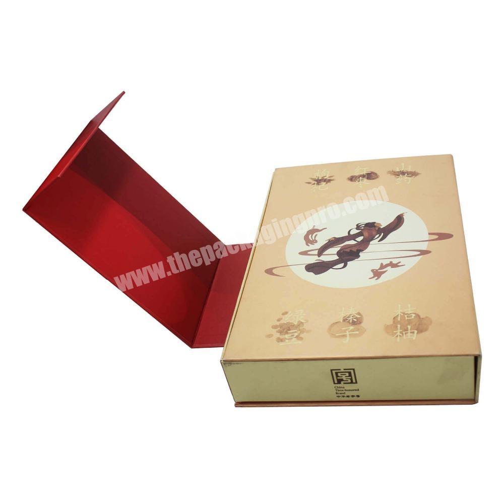 Chinese High Quality Two-side Printing moon cake gift Box with insert