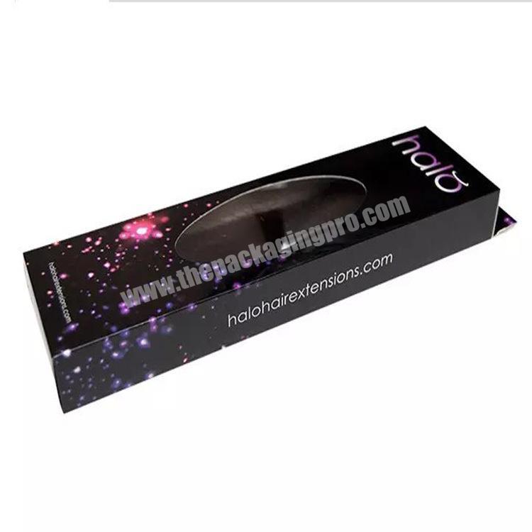 Chinese supplier customizable luxury packaging box for wig
