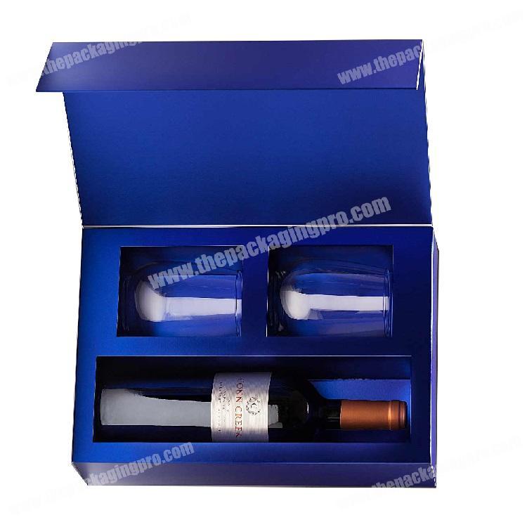 Chinese Supplier Logo Customised Quality Printing Color Luxury Cardboard Flip Top Bottle Box Packaging