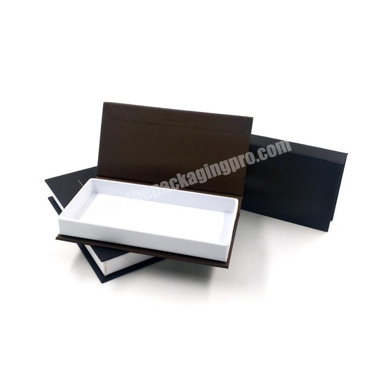 Chinses factory professional custom blank cardboard magnetic eyelash boxes