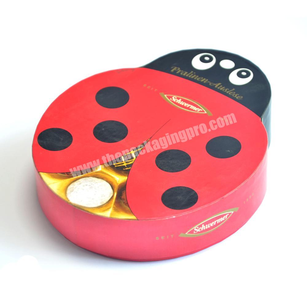 Chocolate Box Different Shaped Chocolate Box with Blister Tray Luxury Paper Packaging Box for Chocolate