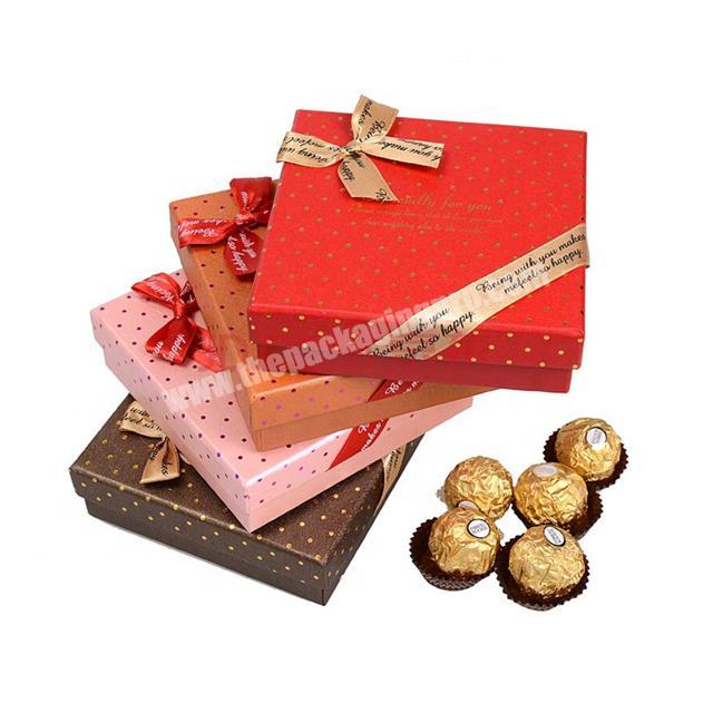 chocolate candy gift box