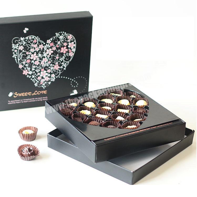 Chocolate Packing Box Sweets Chocolate Box With Insert