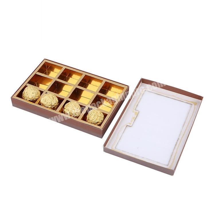 Chocolate Storage Packaging Boxes Luxury Christmas Gift Box Wedding Favor Candy Box