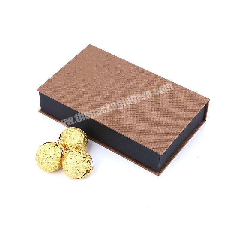 Chocolate Storage Small Paper Packaging Boxes Luxury Christmas Gift Box Wedding Favor Candy Empty Box