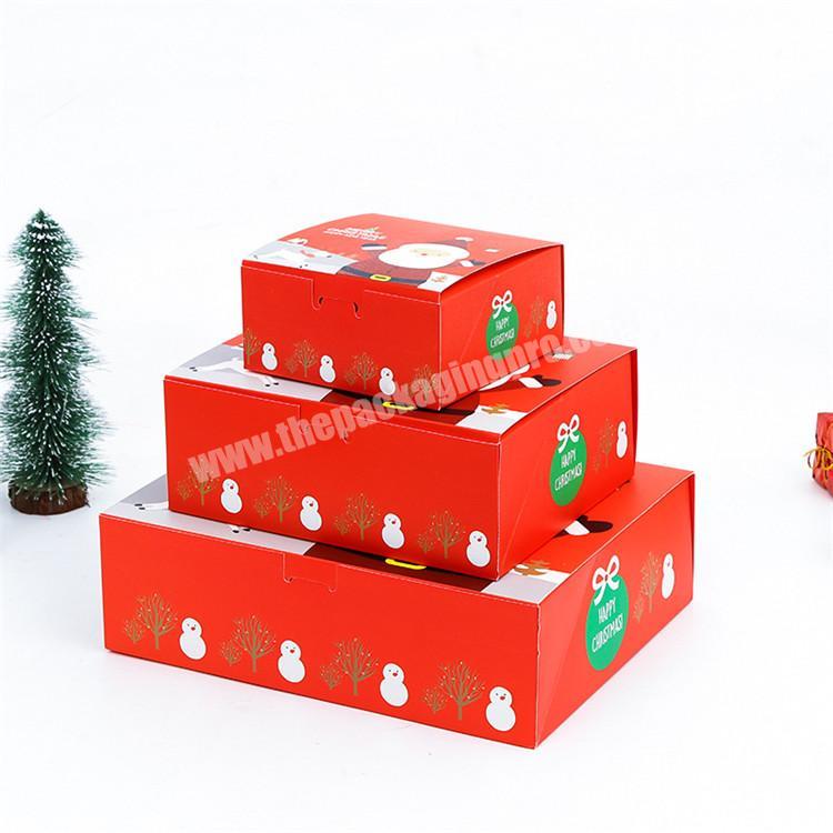 Christmas Candy Box Custom High Quality Retail Gift Packaging Pretty Boxes For Gift