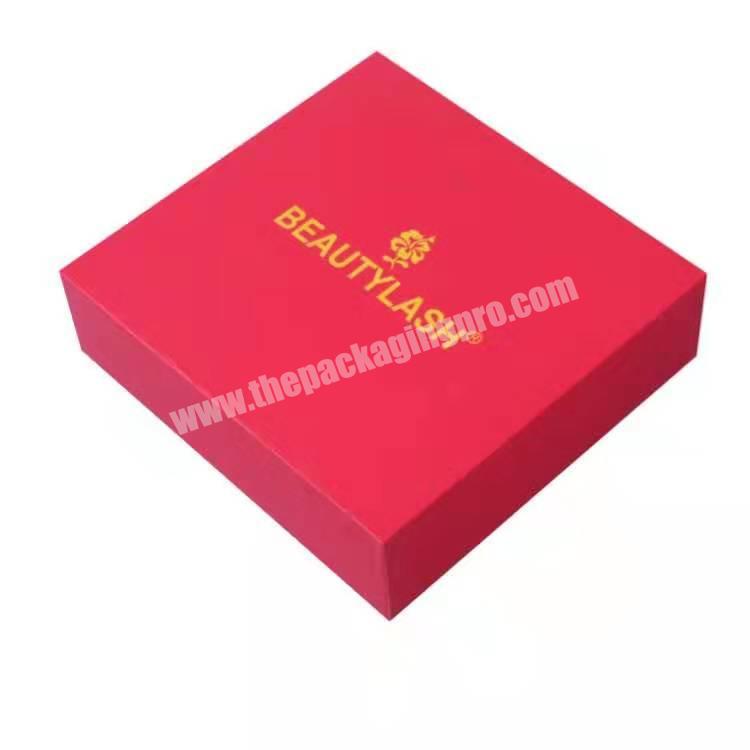 Christmas gift packaging with custom empty wedding food gift paper box