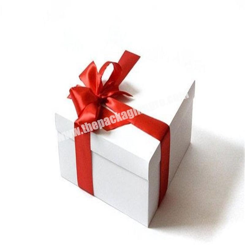 Christmas gift paper box creative Valentine's Day present quadrate gift box set