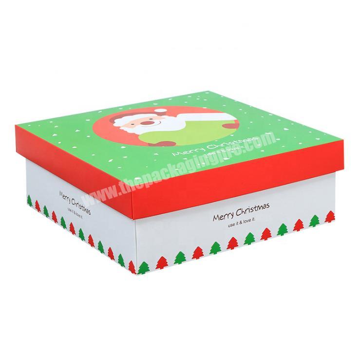 Christmas party favor gift box Santa mail sack Elf Christmas Eve box cute Christmas gift packaging