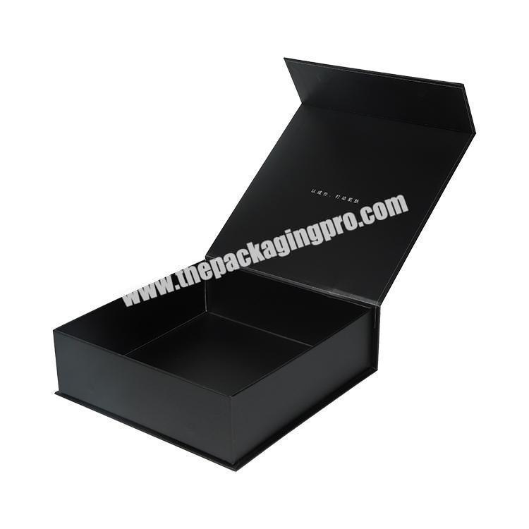 Christmas Wholesale Luxury black leather jewelry box boxes for jewelry packaging box
