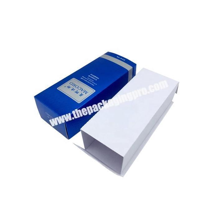 Clamshell custom paper packaging cardboard cosmetic eyeliner box