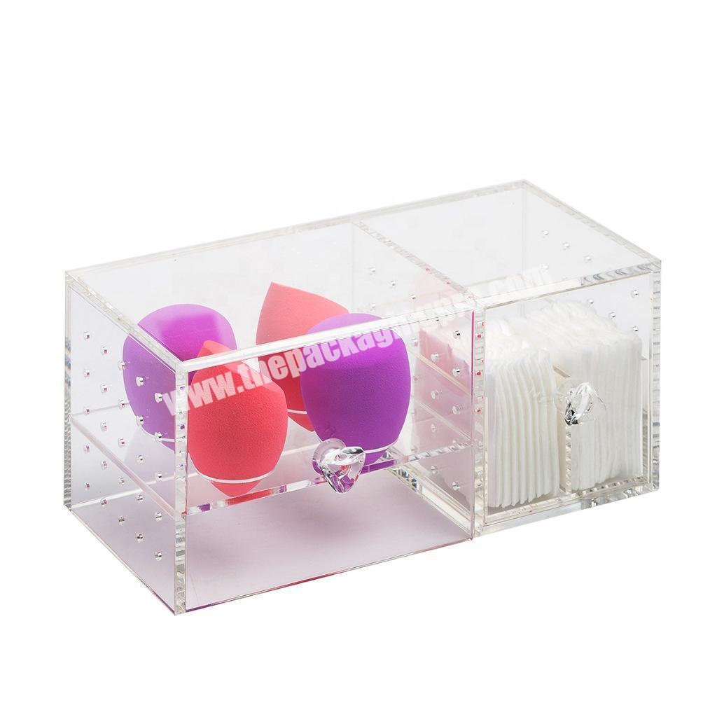 clear acrylic box for lady acrylic storage box tray packaging