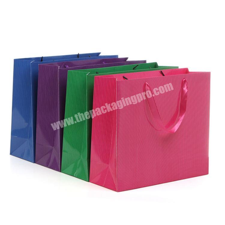 clothing packaging bags custom bags with logo christmas paper bags