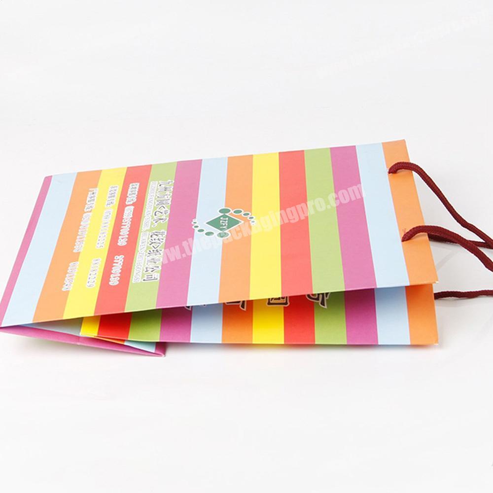 clothing paper bag storage paper beauty product packaging