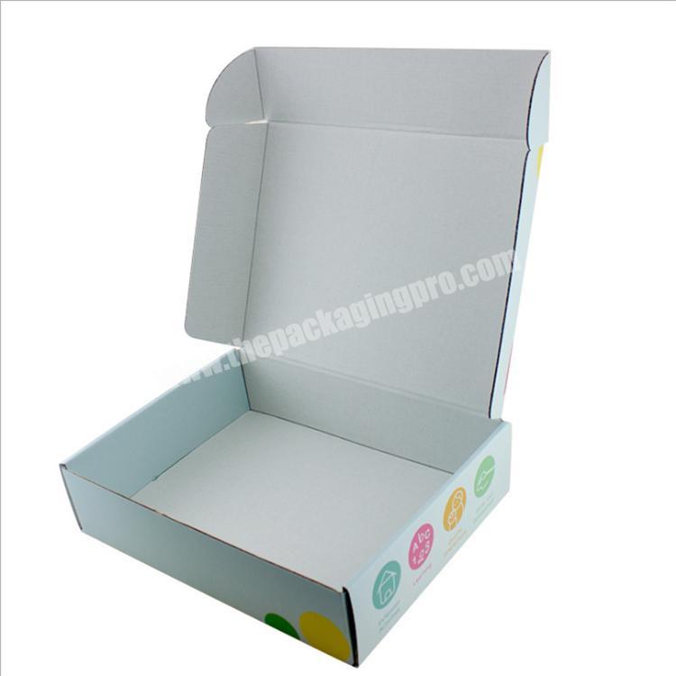 CMYK Printing custom cardboard counter display boxes paper packing tray box