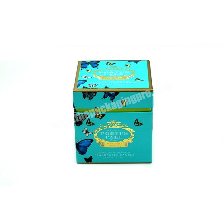 CMYK printing luxury design jewellery gift box Custom logo paper ring gift packaging jewellery box