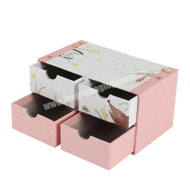 Collapsible Cloth Drawer Organizer Storage Boxes Bins Medicine Storage Box
