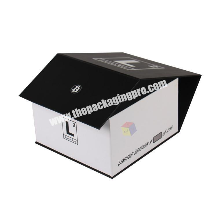 Custom Foldable Cardboard Box Design Printing Magnet Hat Box