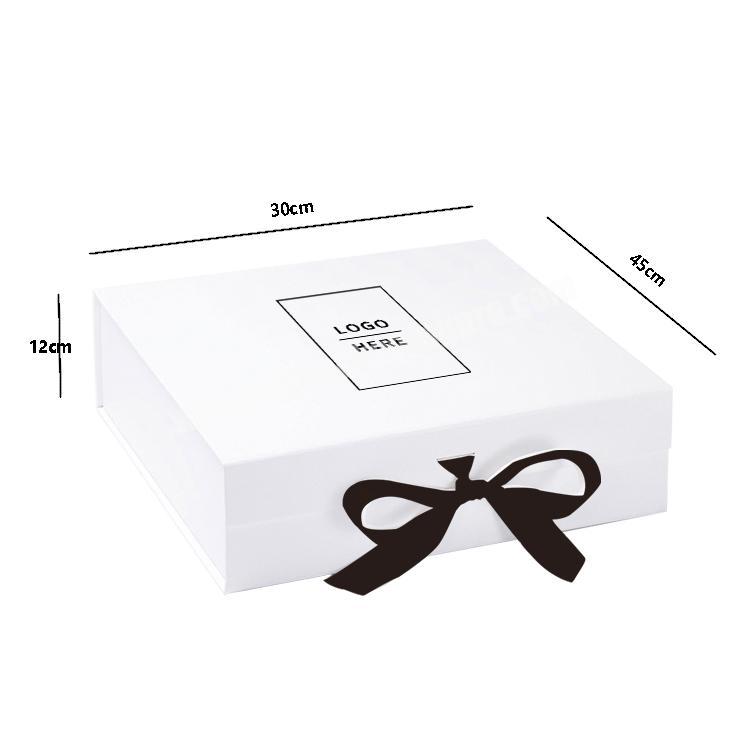 Collapsible Magnetic Luxury Paper Packaging Foldable Boxes Closure Custom Printing Rigid Gift Box