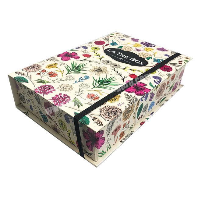 Collapsible Rigid Cardboard Boxes Packaging Paper Gift Box