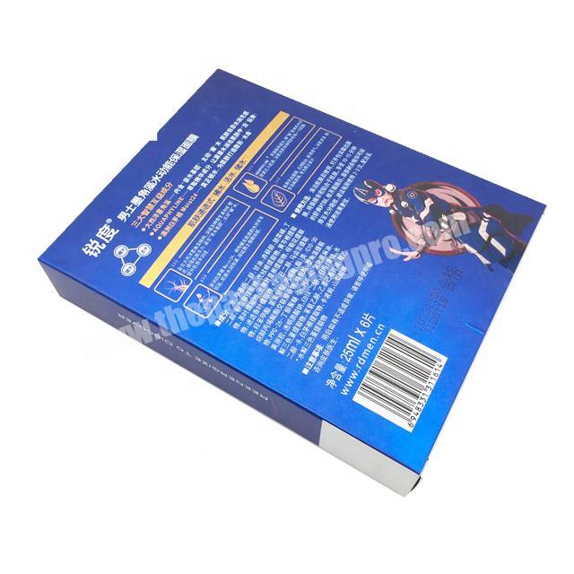 Color Printed Folding Paper Box For Underwear Packaging