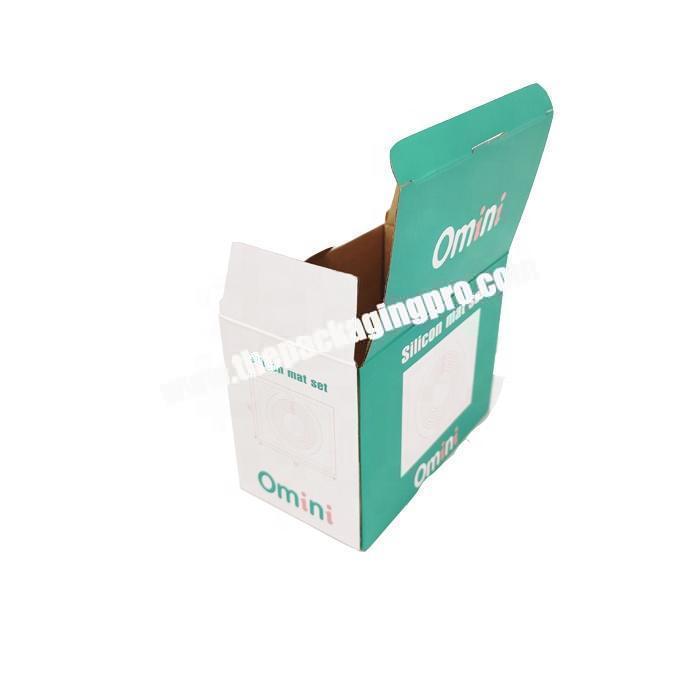 Colored corrugated paper outer packaging box small shipping carton