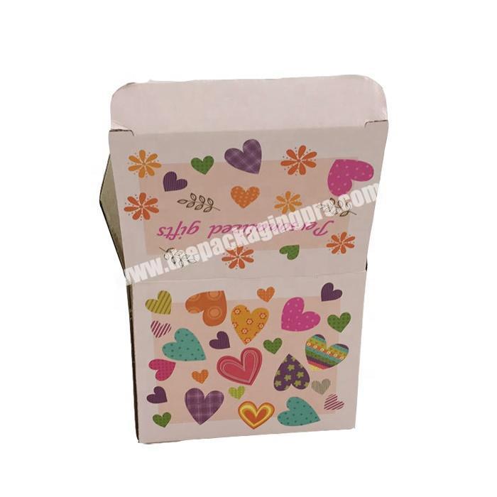 Colorful corrugated paper mug packaging box outer packing carton