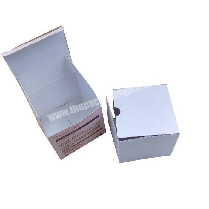 Colorful cosmetic packaging paper box for skin care products