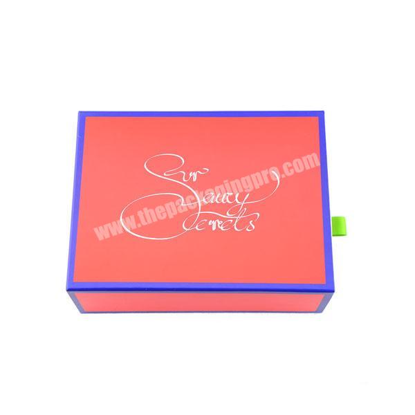 Colorful lingerie gift boxes with drawer design
