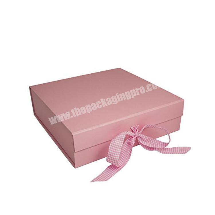 Colorful paper printing foldable luxury box packaging