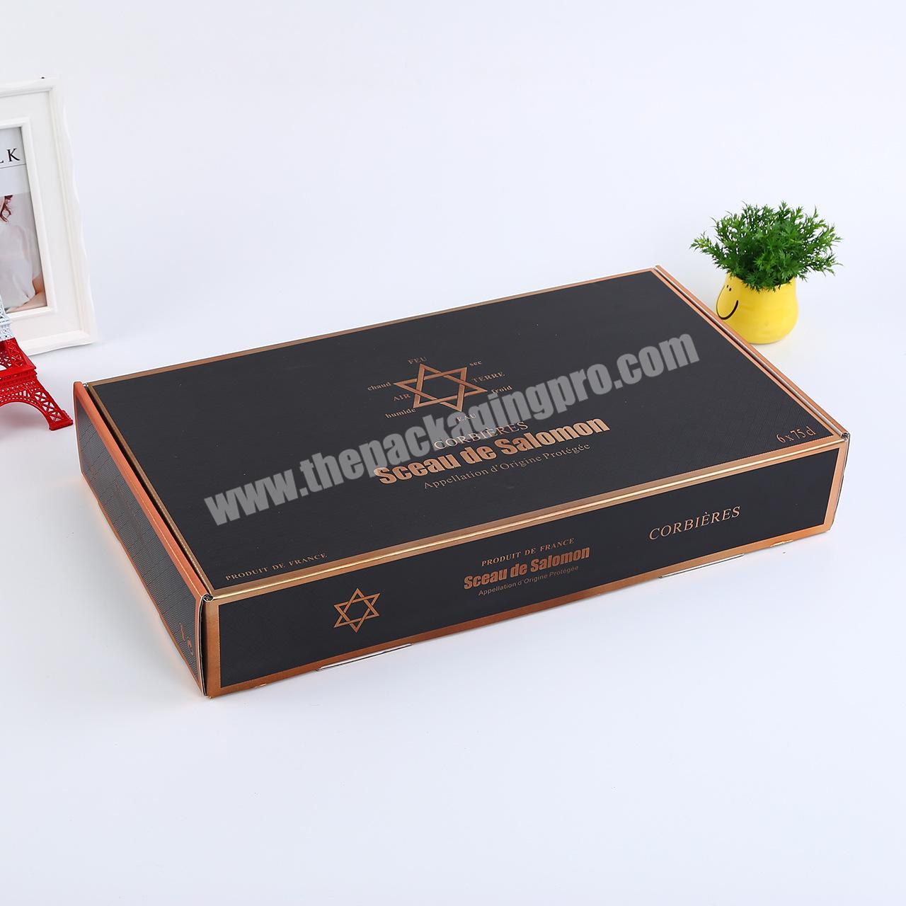 Colorful printed fold luxury product custom cardboard packaging boxes