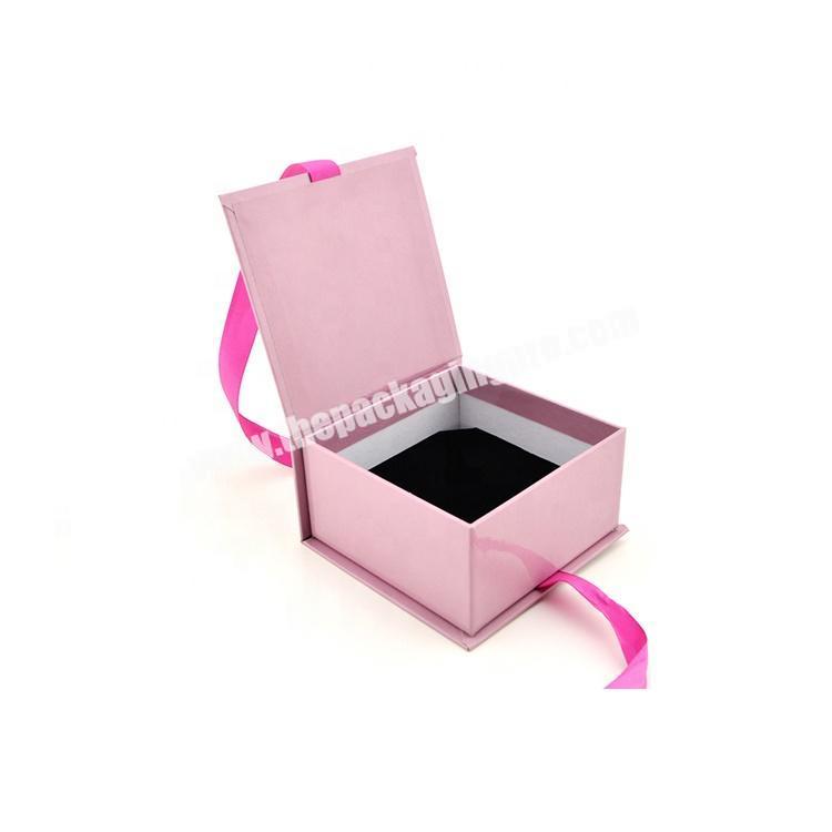 colorful  rectangle ribbon closing packaging gift box sweet cake box