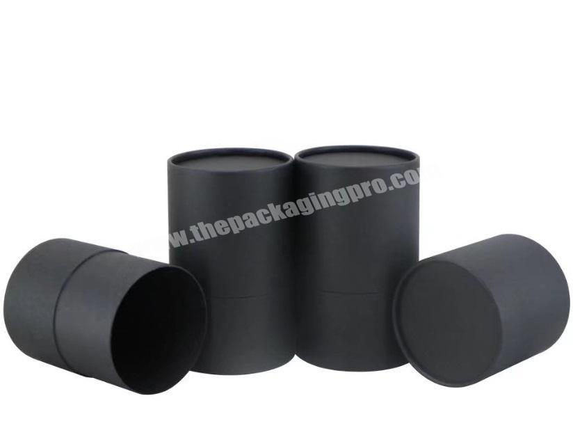 Complete Black Crimping Paper Tube For Tea Packaging