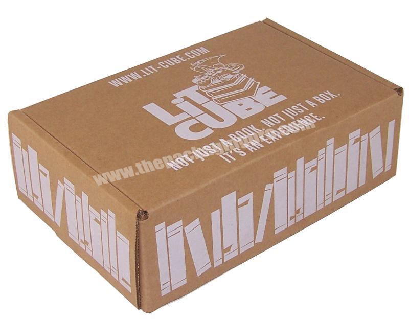 Concise Cardboard Paper Gift Box Packaging Box