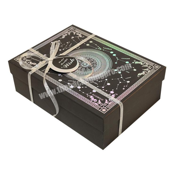 Constellation rectangular gift box birthday hand gift box large Ins cosmetic shirt gift box