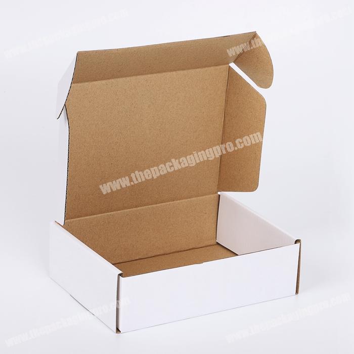 Corrugated Brown Paper Kraft Cardboard Packing Box Large Folding Laptop Shipping Boxes