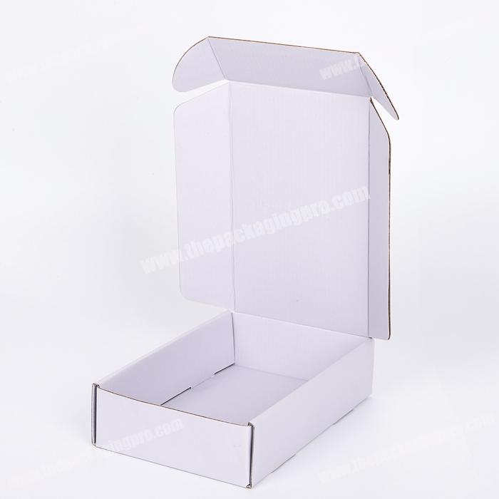 corrugated cardboard e-commerce packaging goldsilver hot stamping printed eco friendly shipping boxes for tea coffee packaging