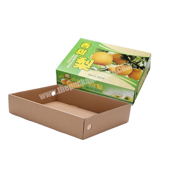 Corrugated carton paper  packaging box for fresh fruit