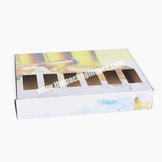 Corrugated Paper Skin Care Packing Shipping Custom Box Beauty Gift Skincare Cosmetic Products Box Custom Packaging